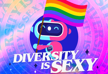 La diversité LGBT+ est sexy ! Bon Mois de Fiertés
